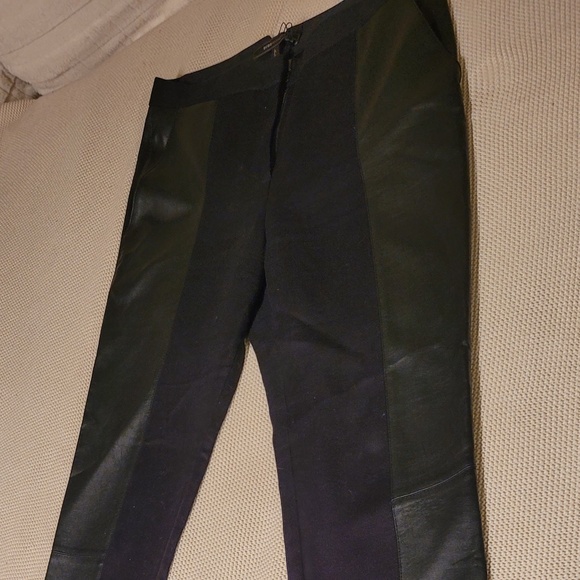 BCBGMAXAZRIA Brennan Faux Leather paneled pants - Picture 3 of 9